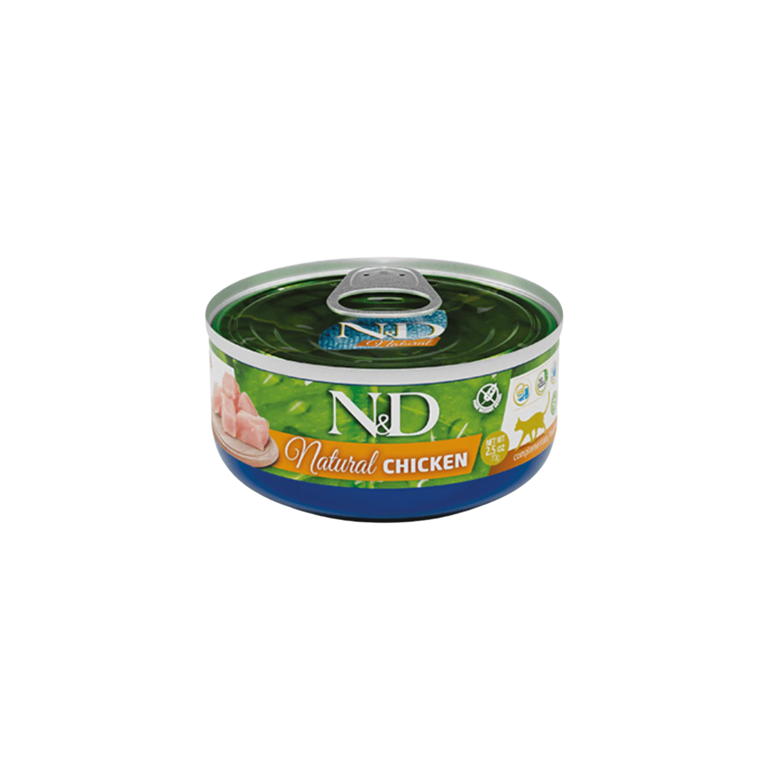 N&D - אן אנד די שימורים לחתול במגוון טעמים לבחירה - 70 גרם