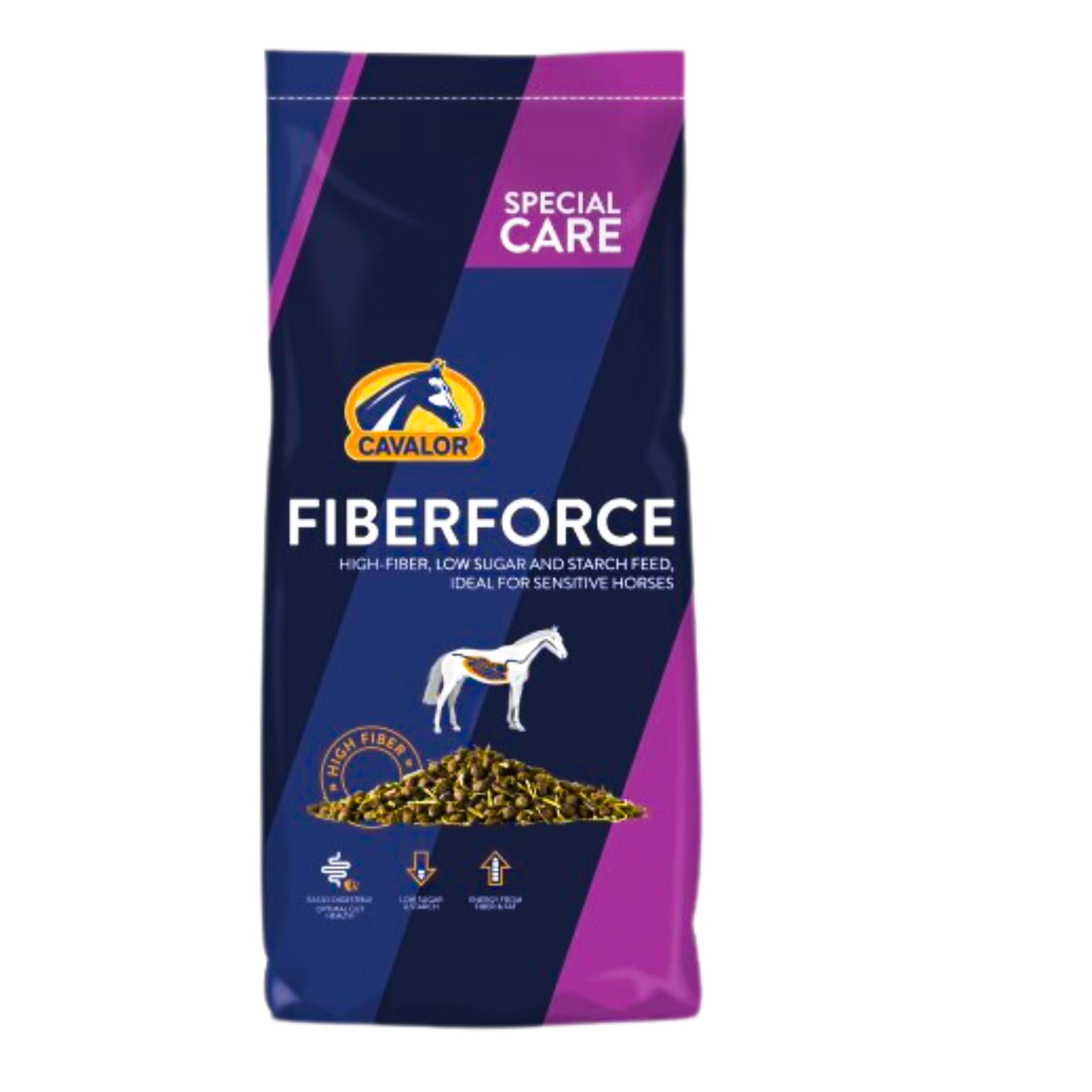 פייברפורס - 15 ק"ג - Fiberforce - תערובת עשירה בסיבים לתפקוד מעיים מאוזן