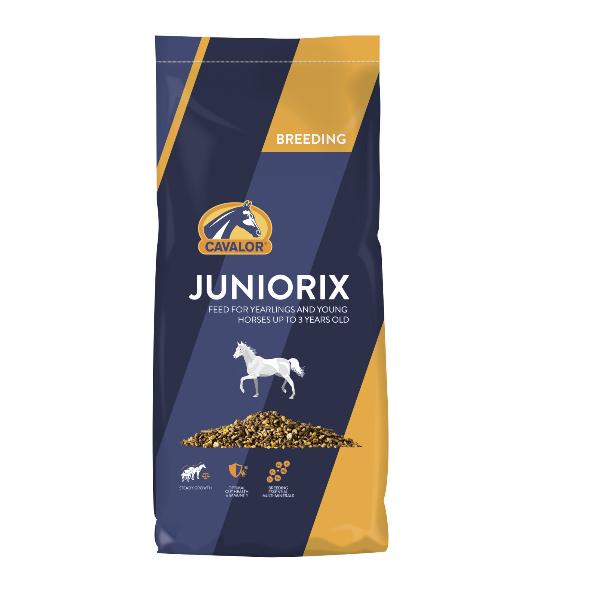 ג‘וניוריקס - 20 ק"ג - Juniorix - תערובת מזינה ומאוזנת עבור סייחים מגיל שנה עד שלוש שנים