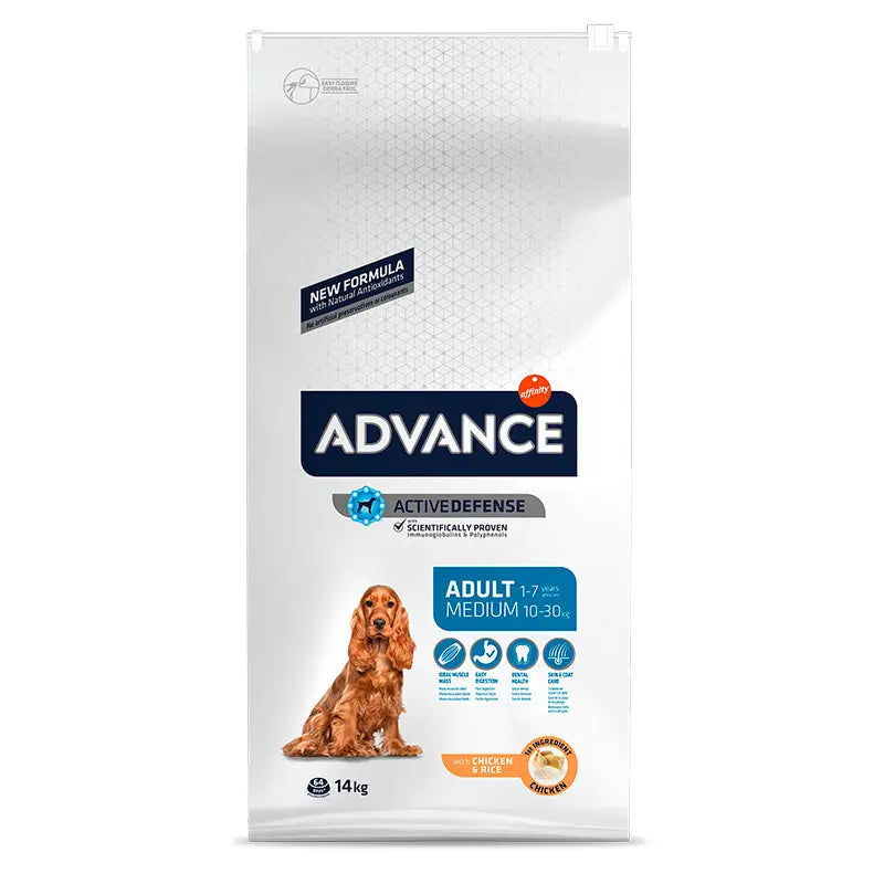 אדוונס בוגר עוף ואורז 14 ק”ג – Advance Chicken