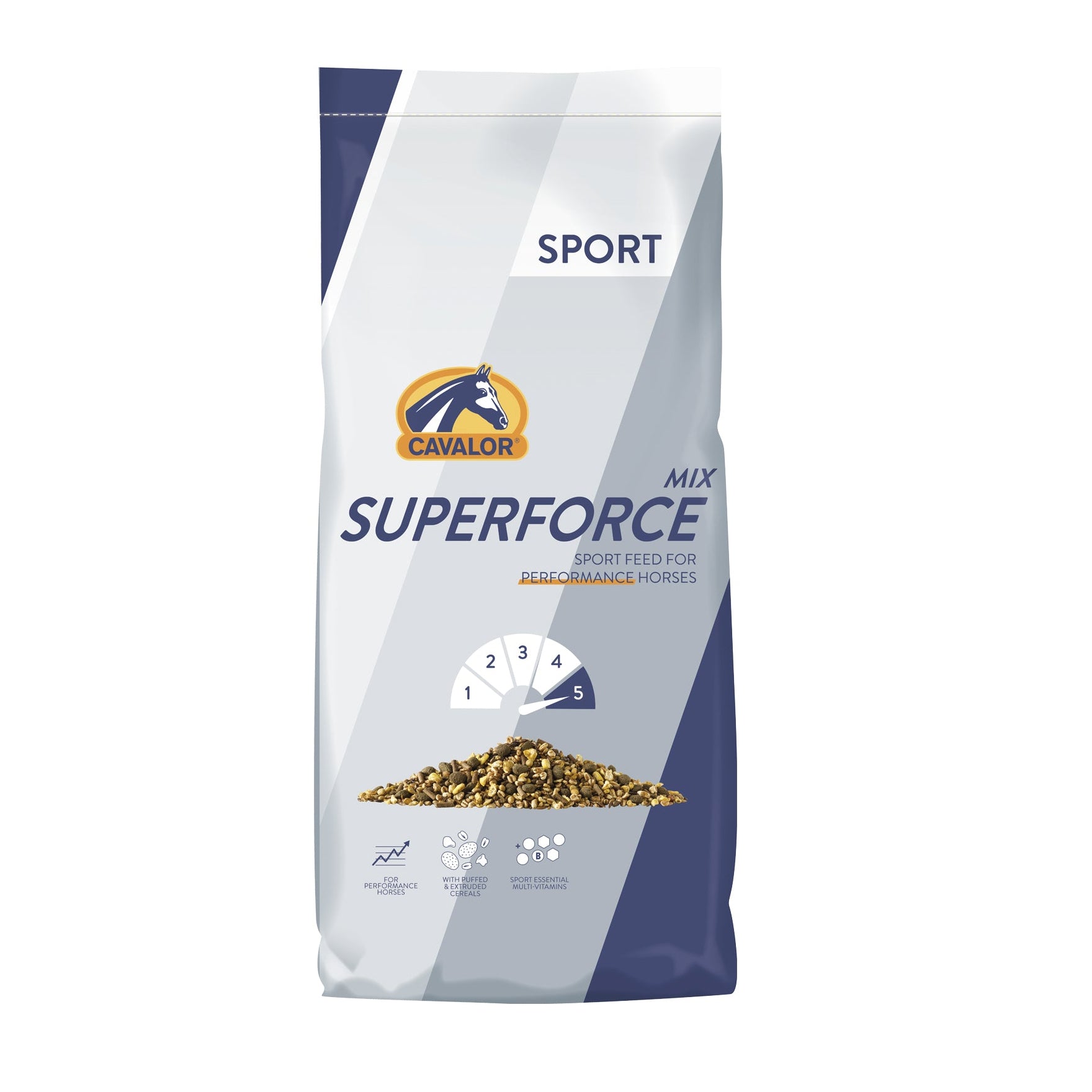סופרפורס -  20 ק"ג - Superforce - מזון לסוסי ספורט פעילים מאוד