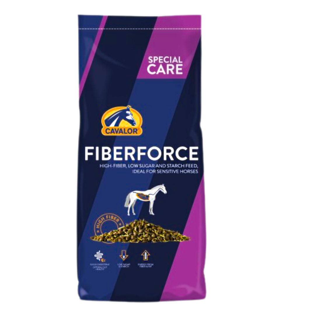 פייברפורס - 15 ק"ג - Fiberforce - תערובת עשירה בסיבים לתפקוד מעיים מאוזן